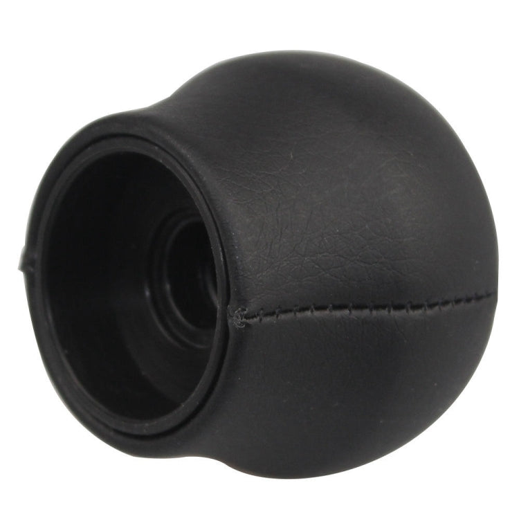 For Toyota Corolla 2007-2013 Car Gear Lever Hand Ball Leather Gear Shift Knob, Style:6 Speed