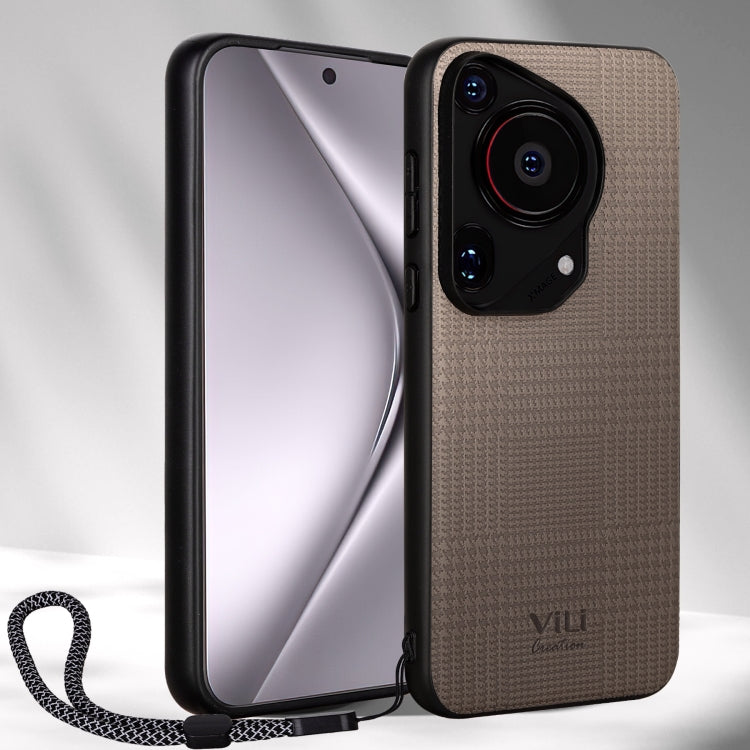 For Huawei Pura 70 Ultra ViLi TH Series Shockproof Phone Case(Grey)