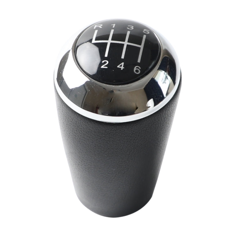 For Mazda 3 Series CX-7 / MX-5 Car Gear Lever Hand Ball Leather Gear Shift Knob, Style:6 Speed