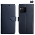 For T-Mobile REVVL 7 Pro 5G HT02 Genuine Leather Fingerprint-proof Flip Phone Case(Blue) - More Brand by PMC TechLife | Online Shopping South Africa | PMC TechLife | Buy Now Pay Later Mobicred