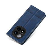 For Redmi Note 14 Pro+ 5G AZNS Magnetic Calf Texture Flip Leather Phone Case(Dark Blue)