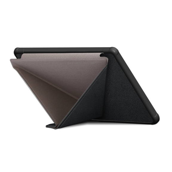 For Kobo Libra Colour 2024 Solid Color Deformation TPU Leather Smart Tablet Case(Black)