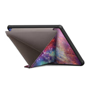 For Kobo Libra Colour 2024 Solid Color Deformation TPU Leather Smart Tablet Case(Milky Way)