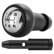 For Citroen C4 / Peugeot 307 Car Gear Lever Knob Leather Gear Shift Knob, with Converter