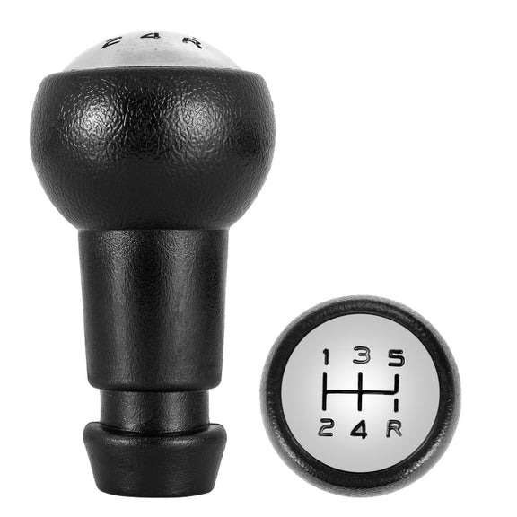 For Citroen C4 / Peugeot 307 Car Gear Lever Knob Leather Gear Shift Knob, with Converter