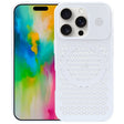 For iPhone 16 Pro Pure Color Honeycomb Aromatherapy MagSafe Phone Case(Silver) - iPhone 16 Pro Cases by PMC TechLife | Online Shopping South Africa | PMC TechLife | Buy Now Pay Later Mobicred