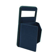 For Google Pixel 9 / 9 Pro Solid Color Metal Buckle Card Slots Bag Phone Case(Blue)