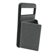 For Google Pixel 9 / 9 Pro Solid Color Metal Buckle Card Slots Bag Phone Case(Grey)