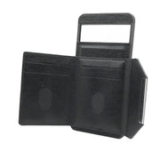 For Google Pixel 9 Pro XL Solid Color Metal Buckle Card Slots Bag Phone Case(Black)