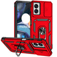 For Motorola Moto G Power 5G 2024 Sliding Camshield Holder Phone Case(Red) - free shipping - PMC Jewellery - Order now!