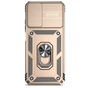 For Motorola Moto G Power 5G 2024 Sliding Camshield Holder Phone Case(Gold)