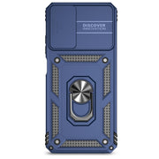 For Motorola Moto G Power 5G 2024 Sliding Camshield Holder Phone Case(Blue)