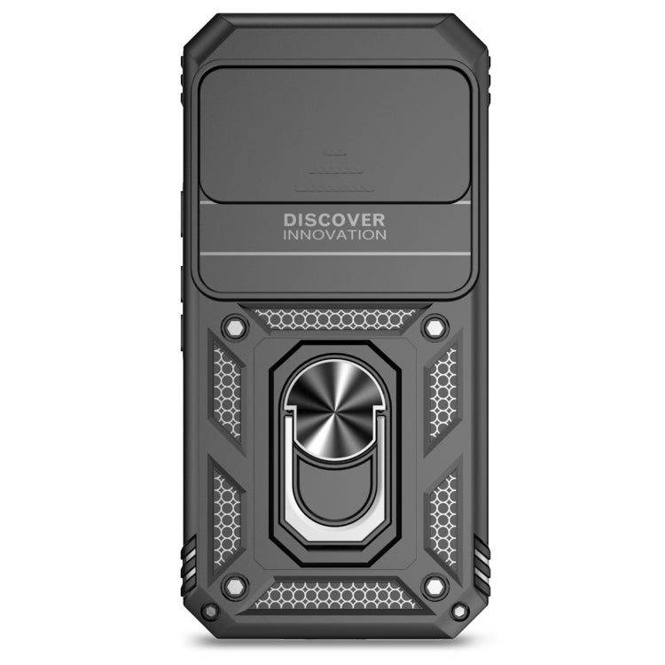 For Google Pixel 9 Sliding Camshield Holder Phone Case(Black)