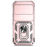 For Google Pixel 9 Sliding Camshield Holder Phone Case(Rose Gold)