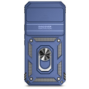 For Google Pixel 9 Pro Sliding Camshield Holder Phone Case(Blue)