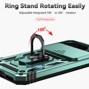 For Google Pixel 9 Pro Sliding Camshield Holder Phone Case(Green)