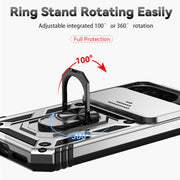 For Google Pixel 9 Pro Sliding Camshield Holder Phone Case(Silver)