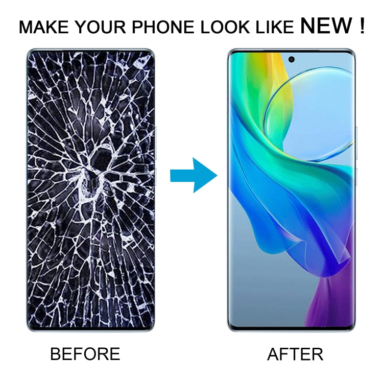For vivo Y78+ 5G V2271A Original AMOLED LCD Screen with Digitizer Full Assembly