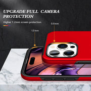 For iPhone 16 Pro Magnetic Ring Holder Phone Case(Red)