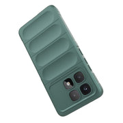 For Redmi K70 Ultra Global Magic Shield TPU + Flannel Phone Case(Grey)