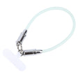 USB-C / Type-C to Type-C Data Cable Phone Anti-lost Short Lanyard, Length: 30cm(Green Braid) - USB-C & Type-C Cable by PMc TechLife | Online Shopping South Africa | PMc TechLife | Buy Now Pay Later Mobicred