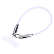USB-C / Type-C to Type-C Data Cable Phone Anti-lost Short Lanyard, Length: 30cm(Light Purple Braid) - USB-C & Type-C Cable by PMc TechLife | Online Shopping South Africa | PMc TechLife | Buy Now Pay Later Mobicred