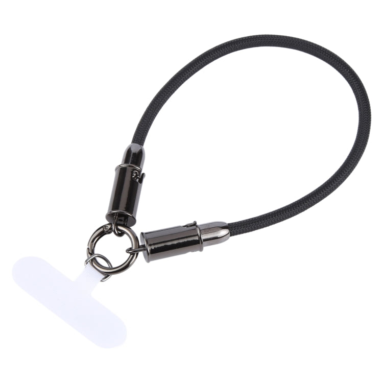 USB-C / Type-C to Type-C Data Cable Phone Anti-lost Short Lanyard, Length: 30cm(Black Braid)