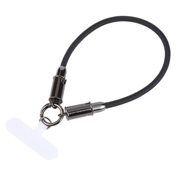 USB-C / Type-C to Type-C Data Cable Phone Anti-lost Short Lanyard, Length: 30cm(Black Braid)