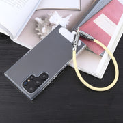 USB-C / Type-C to Type-C Data Cable Phone Anti-lost Short Lanyard, Length: 30cm(Green Braid)