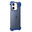 For iPhone 12 Aromatherapy Alloy Frameless Phone Case(Blue) - free shipping - PMC TechLife - Order now!