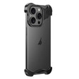For iPhone 13 Pro Aromatherapy Alloy Frameless Phone Case(Black) - iPhone 13 Pro Cases by PMC TechLife | Online Shopping South Africa | PMC TechLife | Buy Now Pay Later Mobicred