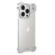 For iPhone 13 Pro Aromatherapy Alloy Frameless Phone Case(Silver) - iPhone 13 Pro Cases by PMC TechLife | Online Shopping South Africa | PMC TechLife | Buy Now Pay Later Mobicred