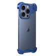 For iPhone 13 Pro Aromatherapy Alloy Frameless Phone Case(Blue) - iPhone 13 Pro Cases by PMC TechLife | Online Shopping South Africa | PMC TechLife | Buy Now Pay Later Mobicred