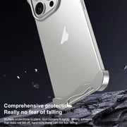 For iPhone 15 Pro Aromatherapy Alloy Frameless Phone Case(Purple)