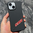 For iPhone 15 Carbon Fiber Frameless Cooling Phone Case(Red) - iPhone 15 Cases by PMC TechLife | Online Shopping South Africa | PMC TechLife | Buy Now Pay Later Mobicred