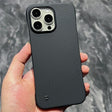 For iPhone 15 Pro Max Carbon Fiber Frameless Cooling Phone Case(Black) - iPhone 15 Pro Max Cases by PMC TechLife | Online Shopping South Africa | PMC TechLife | Buy Now Pay Later Mobicred