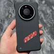 For Huawei Mate 40 Pro Carbon Fiber Frameless Cooling Phone Case(Red) - Huawei Cases by PMC TechLife | Online Shopping South Africa | PMC TechLife | Buy Now Pay Later Mobicred
