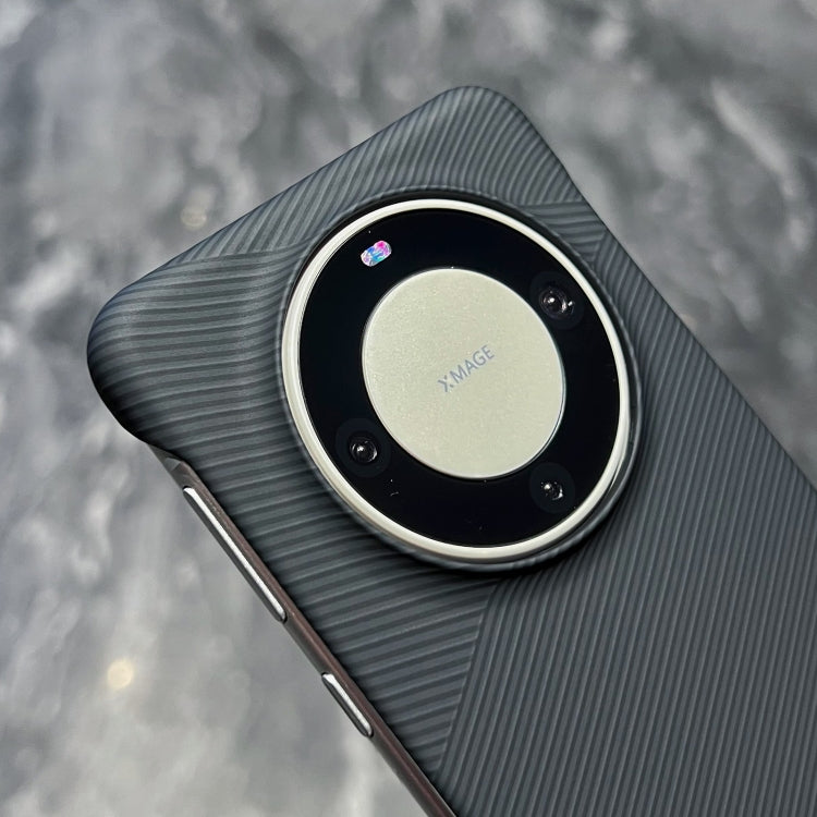 For Huawei Mate 40 Carbon Fiber Frameless Cooling Phone Case(Blue)
