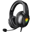 SoulBytes S20 RGB Light Gaming Headset with Mic(Black) - Multimedia Headset by Soulbytes | Online Shopping South Africa | PMC TechLife | Buy Now Pay Later Mobicred