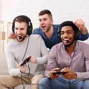 SoulBytes S20 RGB Light Gaming Headset with Mic(Black)