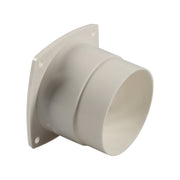 Yacht / RV 93.5mm Louvered Vents with Screws(White)