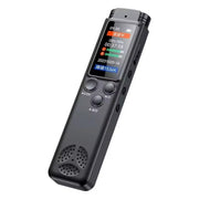 H22 Smart Color Screen Noise Reduction Voice Recorder, Capacity:8GB(Black)