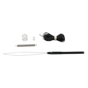 27pcs / Set RV / Yacht Pleated Shade Accessories Pull Cord Double Wheel Plug Spring(Black)