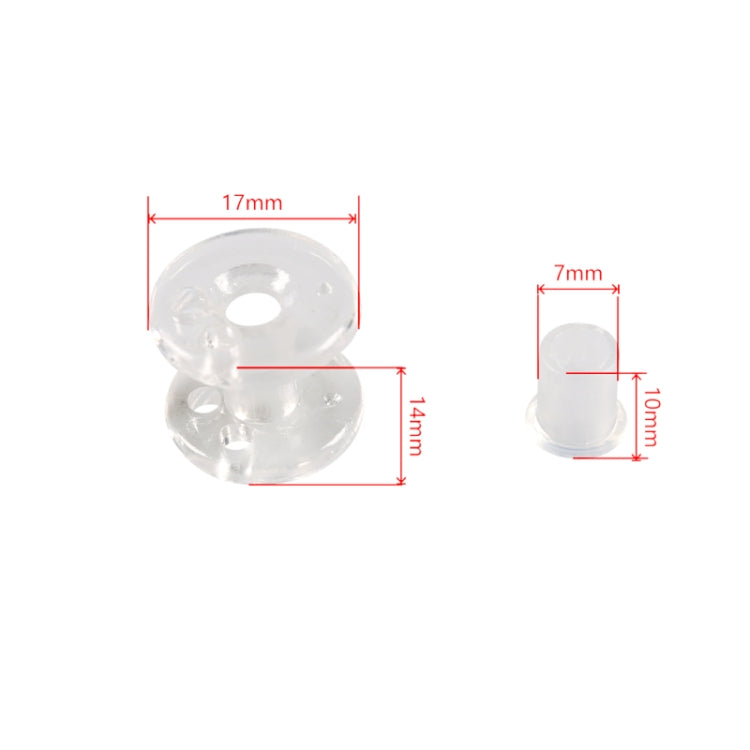 27pcs / Set RV / Yacht Pleated Shade Accessories Pull Cord Double Wheel Plug Spring(White)