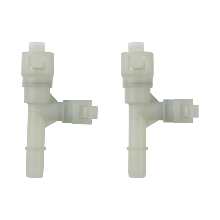 2pcs / Set For Cadillac Car Heater Hose Connector 15055343(White)