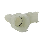 2pcs / Set For Cadillac Car Heater Hose Connector 15055343(White)