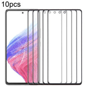 For Samsung Galaxy A53 5G SM-A536B 10pcs Front Screen Outer Glass Lens with OCA Optically Clear Adhesive