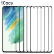 For Samsung Galaxy S21 FE SM-G990B 10pcs Front Screen Outer Glass Lens with OCA Optically Clear Adhesive - free shipping - PMc TechLife - Order now!