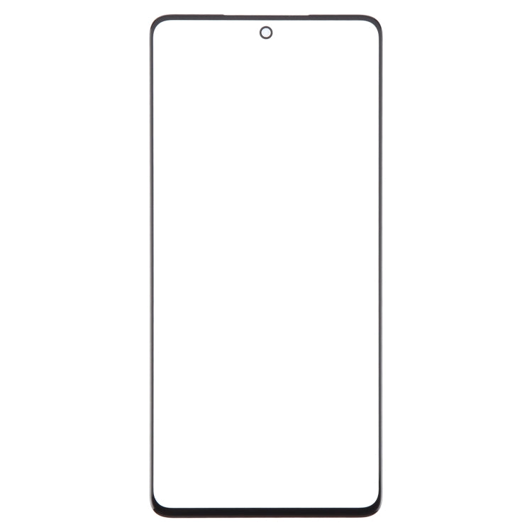 For Samsung Galaxy A73 SM-A736B 10pcs Front Screen Outer Glass Lens with OCA Optically Clear Adhesive