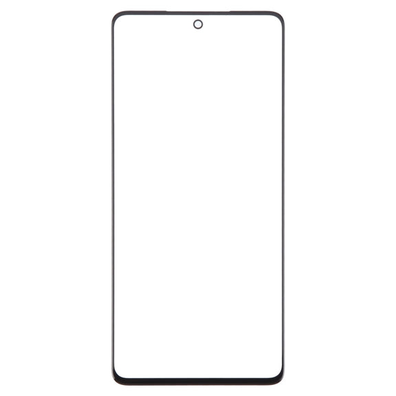For Samsung Galaxy A73 SM-A736B 10pcs Front Screen Outer Glass Lens with OCA Optically Clear Adhesive
